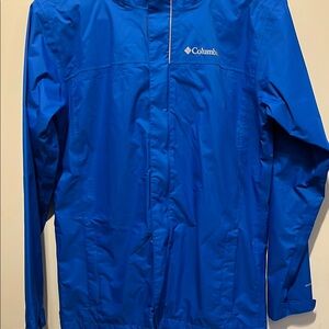 Columbia Blue Rain Jacket